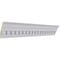 Ekena Millwork 3"H x 2"P x 3 5/8"F x 94 1/2"L Dentil Crown Moulding MLD03X02X03DE - alternate 2